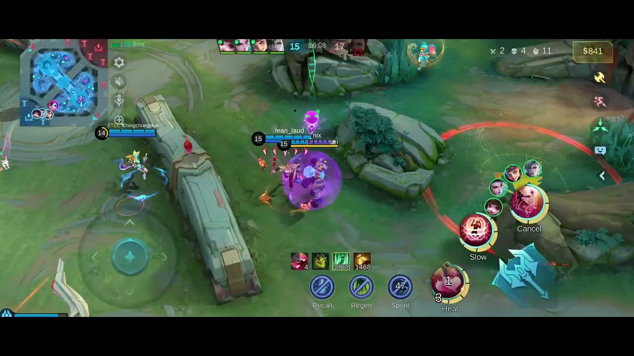 ANGELA MASSIVE HEALING•BUT STILL DEFEATED• MLBB GAMEPLAY - YouTube