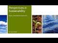 SNHU IDS-150 Module 4: Perspectives in Sustainability 2023