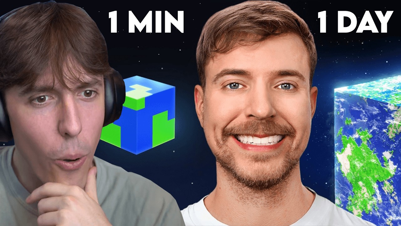 1 Minute vs 10 Year Build Challenge
