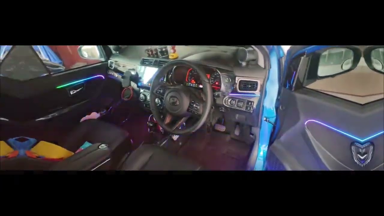 Window Bezza Inside Bezza ambient light interior - YouTube