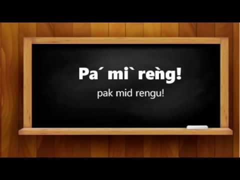 Học tiếng Tày - Nùng Online. Bài 1: Chào hỏi - youtube