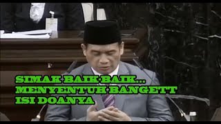 Simak Baik-baik, Menyentuh Bangett Isi Doanya | Doa Penutup di Sidang Paripurna MPR⁄DPR  Tahun 2016