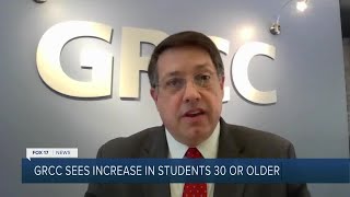 GRCC reports uptick in number of students over the age of 30