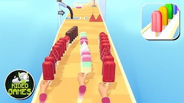 Popsicle Stack - All Levels Gameplay Android,ios Walkthrough Mobile Game New App Part 4 (Level 6)
