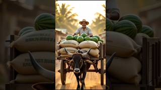 😭“Hard Work Stolen” | मेहनत की कमाई 💔 | Emotional Short Story #farmer #watermelon #ai #shorts
