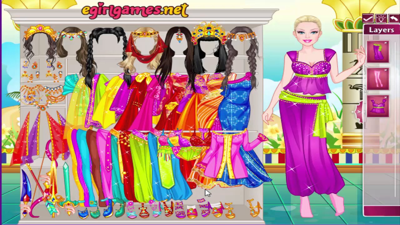 Disney princess games and Barbie Game Barbie Persian Princess - YouTube