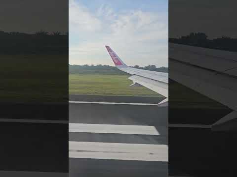 AK 6268 coming in to land in Tawau.