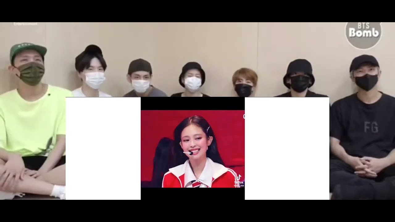 Bts reaction to Blackpink moments I found on Tiktok pt 3 (fake reaction)