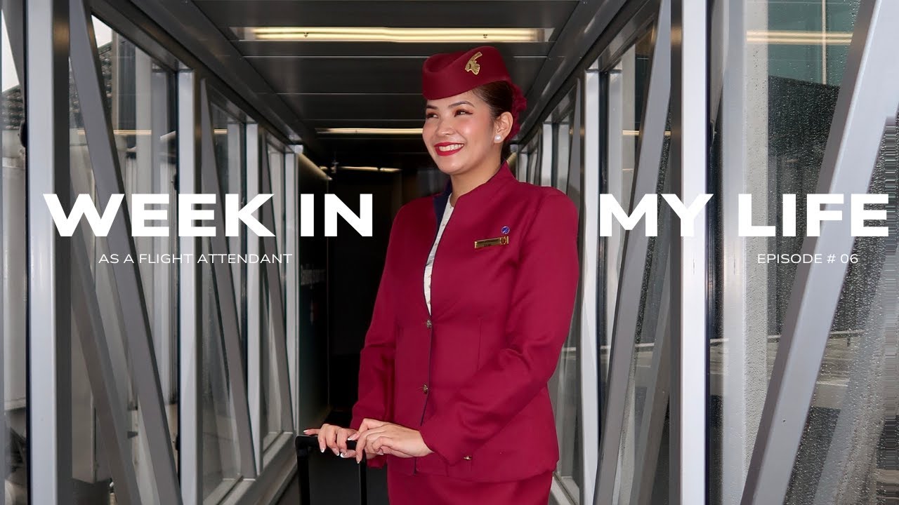 Qatar Airways Flight Attendant | Week in my life | Ep. 6 | Silent vlog