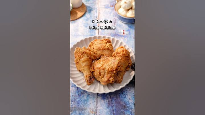 KFC Style Crispy Fried Chicken #crunchychicken #kfc #chickenfry #recipe #cooking
