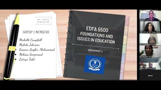 EDFA5500 - Assignment 2 - Group 1