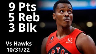 Christian Koloko 9 Pts 3 Blk 5 Reb vs Hawks Highlights