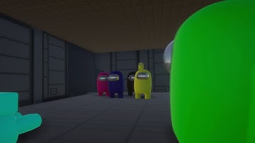 Among us in a nutshell 3d animation