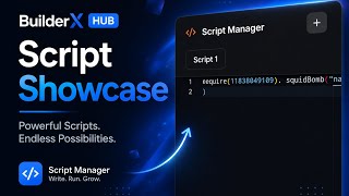 🔥 NEW BuilderX HUB SS Showcase (ADMIN + FUN COMMANDS)