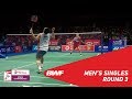 MS | Anders ANTONSEN (DEN) [16] vs Kento MOMOTA (JPN) [6] | BWF 2018