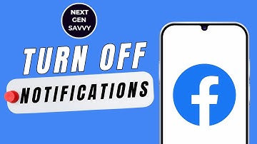 HOW TO TURN OFF FACEBOOK NOTIFICATIONS