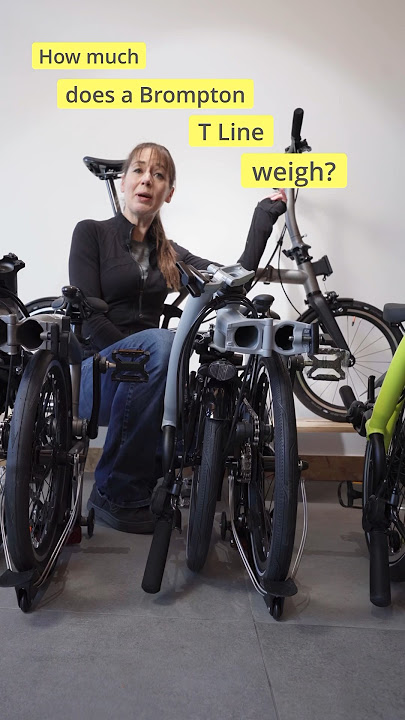 Brompton T Line weight comparison