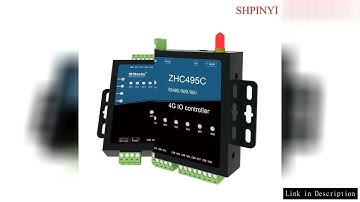 4G Modbus Gateway JSON MQTT RS485 8 Ports DI/DO Modem for Remote Control and Manage