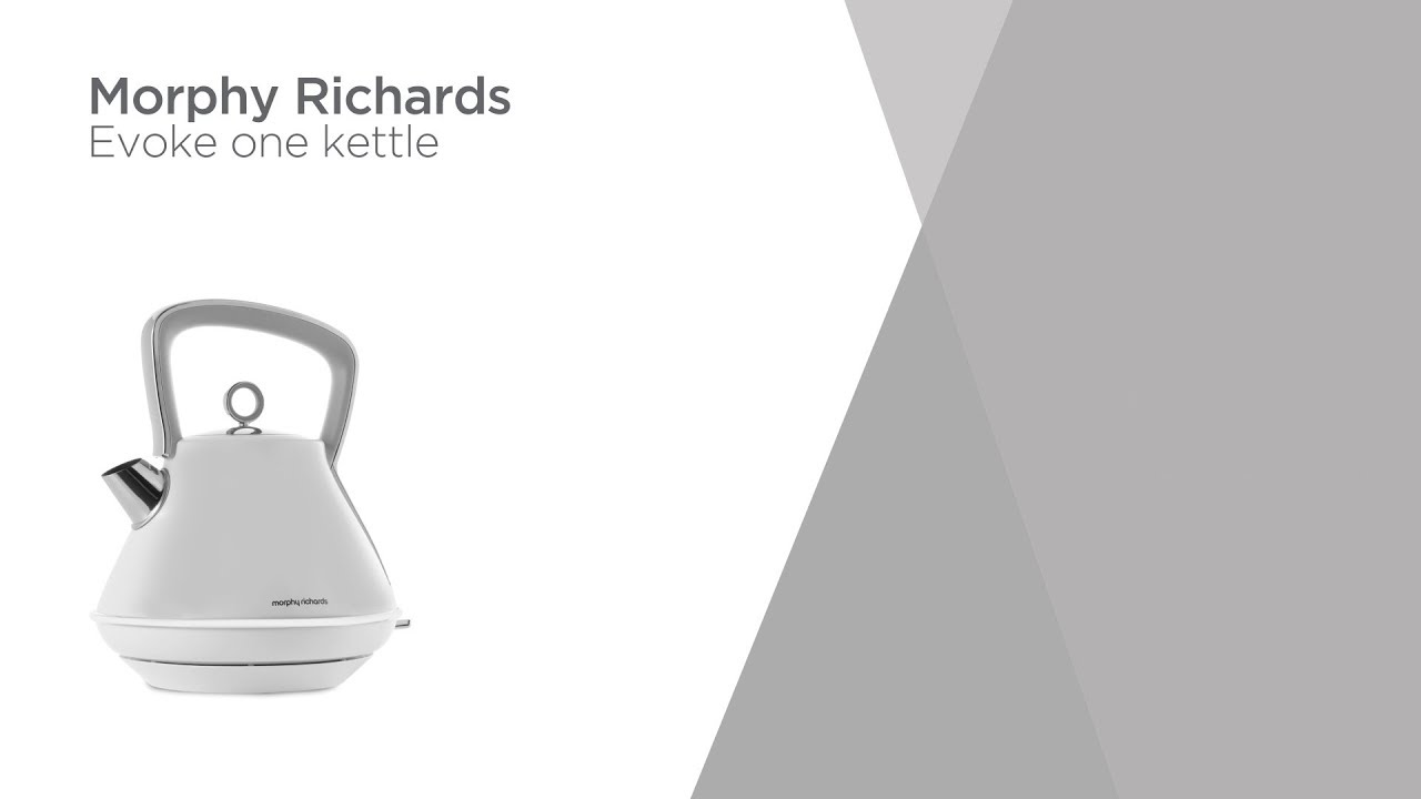 Morphy Richards Evoke One Traditional Kettle White Product Overview
