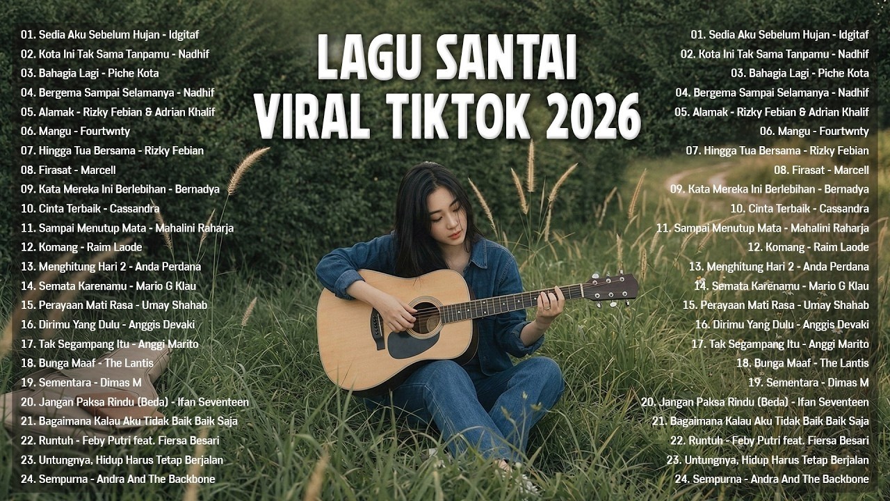 Lagu Santai Viral Tiktok 2026 — Lagu Pop Indonesia Terbaru 2026 | Pop Hits Indonesia 2026 #viral