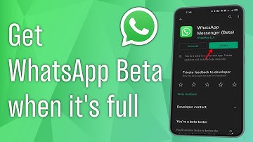 How to Get WhatsApp Beta when it’s Full (2025) [NEW UPDATE]