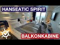 Hanseatic Spirit: Balkonkabine (700)