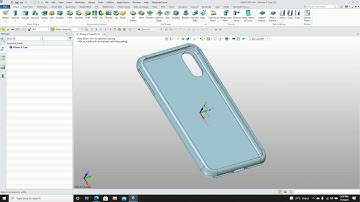Tutorial Drawing 3D iPhone X Case - ZW3D