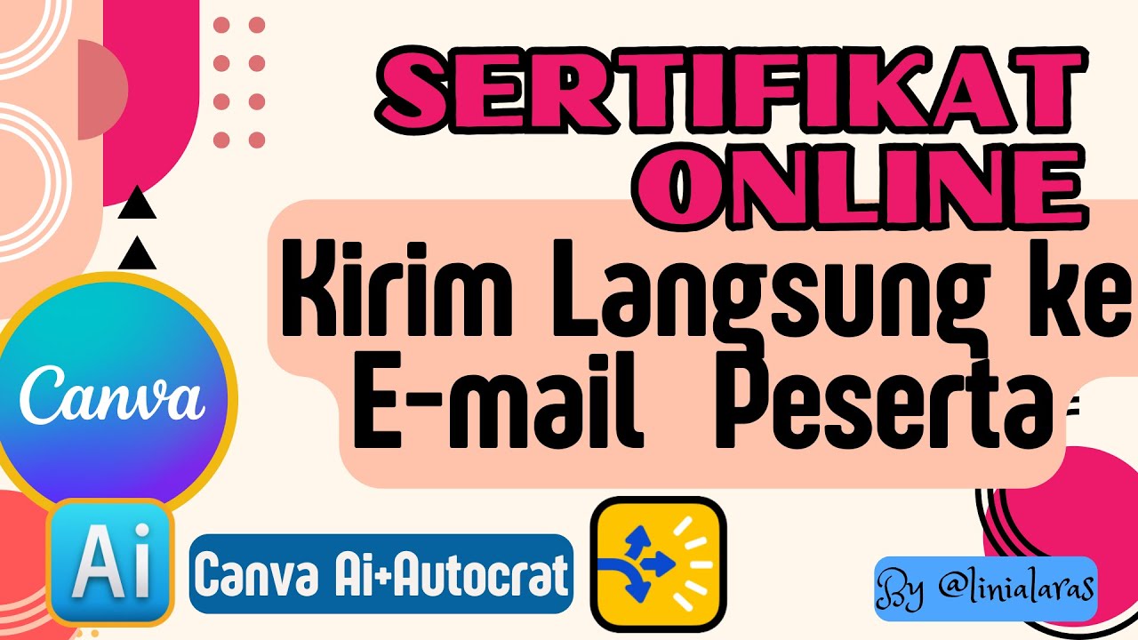 🔴 Membuat Sertifikat Online, Terkirim otomatis ke e-mail Peserta, dan Penanganan Kesalahannya