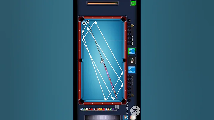 8 Ball Pool Trick Shot tutorial #8bptrickshot #8ballpoll #viralshort #viralvideo #aim #viral #8bp