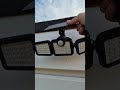 A solar security light that doesn't need wiring in, has fully adjustable lights / solar panel and bu