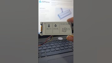 ESPHome Display E-paper #homeassistant #esphome