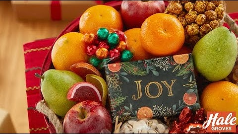 Enjoy Healthy, Farm-to-Table Holiday Gifts from Hale Groves!