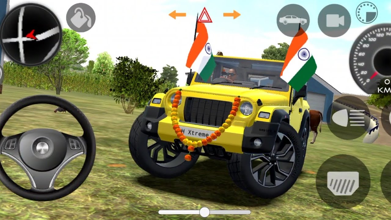 Modified Mahindra Thar 😈 Games:IndianThar (Gadi Wala Games) Car Game Android Game - Gameplay 