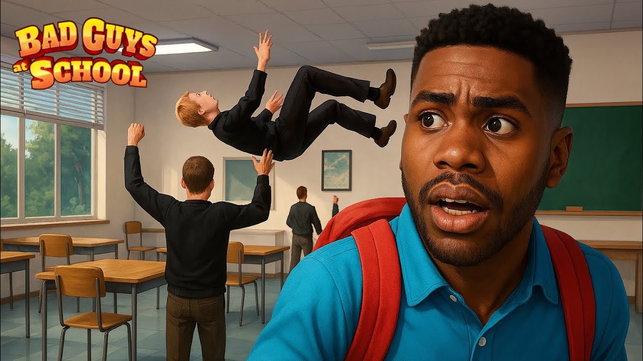 24H DANS LA PIRE ÉCOLE DU MONDE !! 😱😱 (Bad Guys at School)