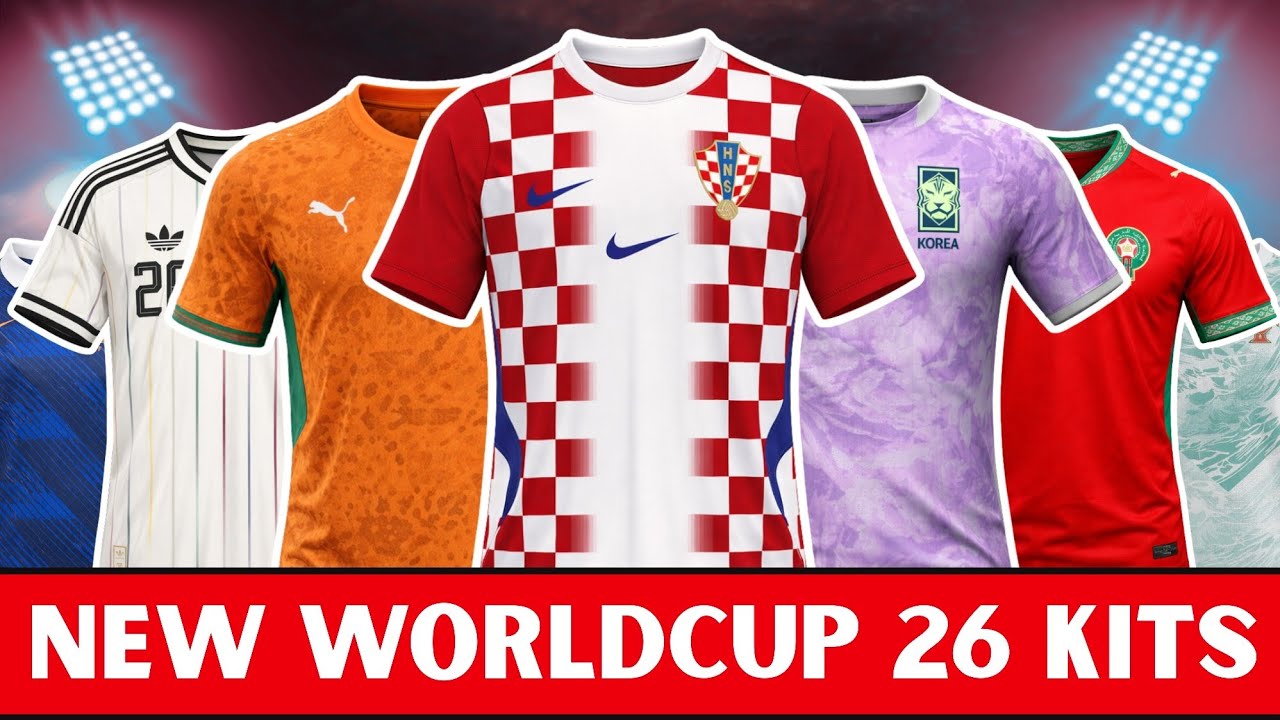 New Leaked, Confirmed FIFA World Cup 2026 Kits 🔥 | Full Home & Away Jersey Lineup