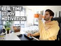 REAL TIME study with me (no music): 6 HOUR Productive Pomodoro Session | KharmaMedic