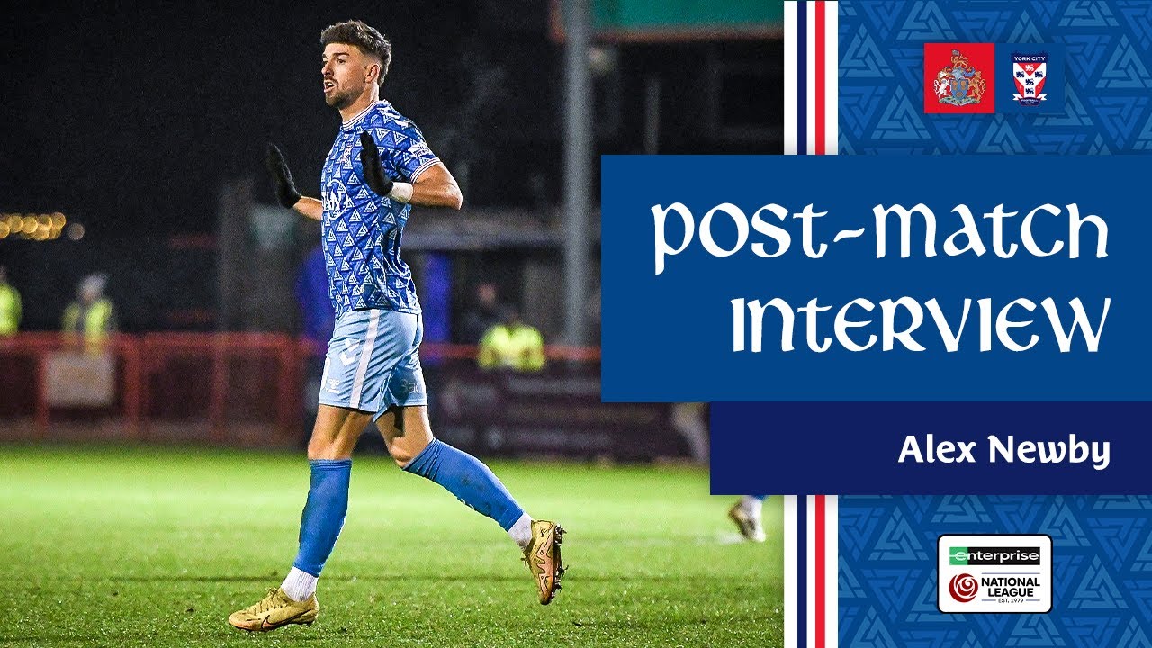 💬 Послематчевое интервью | Алекс Ньюби | Альтринчем (в гостях)