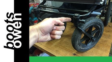 Mountain Buggy Urban Duo voorwiel wiebelt tijdens het rijden! Hoe ik het heb opgelost met draaiwerk!