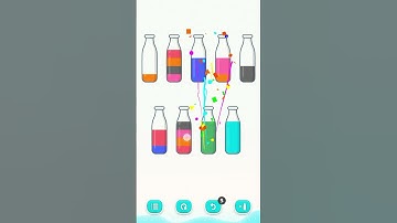 Water Sort Puzzle Mobile Game: Satisfying Color Sorting Mobile Gameplay 13 #shorts