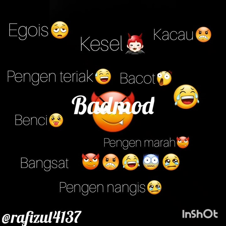 Buat history WA yang lagi galau.lagi bad mod