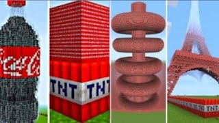 10 BEST MINECRAFT TNT EXPERIMENTS IN ONE VIDEO