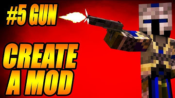 Minecraft MCreator GUN Tutorial (How To Make A Mod Without Coding)