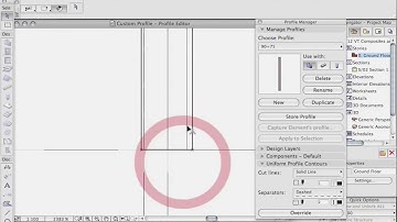 TUTORIAL ARCHICAD - More Complex Profiles & 3d Documentations