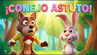 Cuentos de Animales 🐰 El Conejo y el Lobo🐺LalaKids