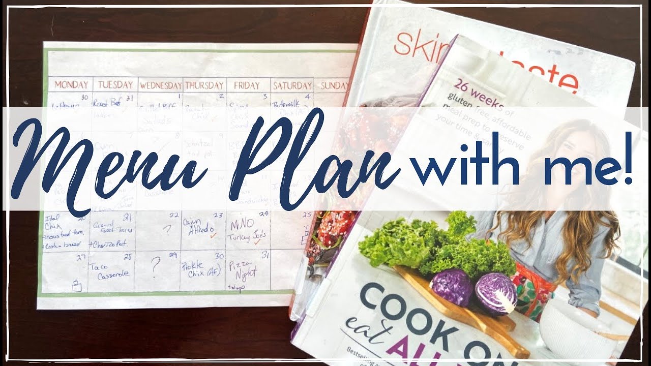 Menu Plan (January) With Me! - YouTube
