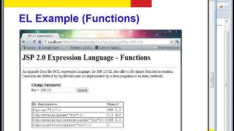 Expression Language (EL)