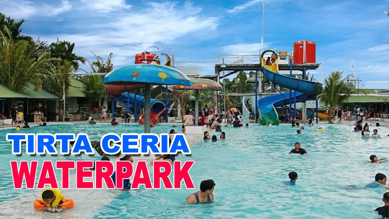 RAMAI PENGUNJUNG DI TIRTA CERIA WATERPARK 2024