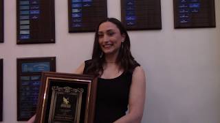 Savannah Fox Tree-McGrath - 2019 RWU Female Athlete of the Year