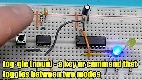 Classic Circuits You should Know - Single Button Toggle