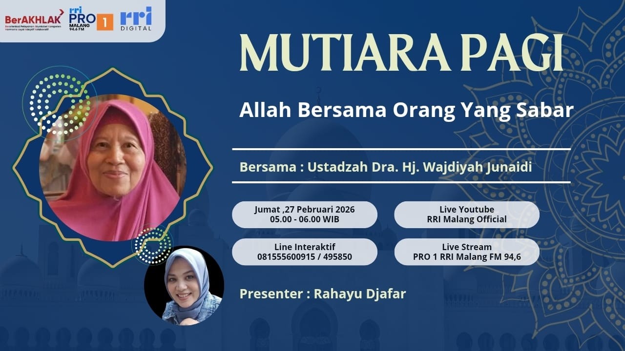 MUTIARA PAGI - Allah Bersama Orang Yang Sabar